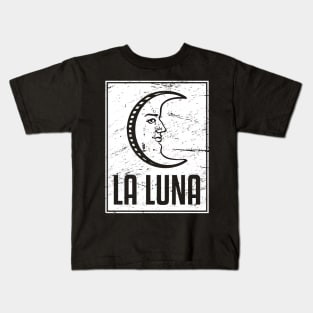 La Luna | Loteria Mexican Tarot Card Kids T-Shirt